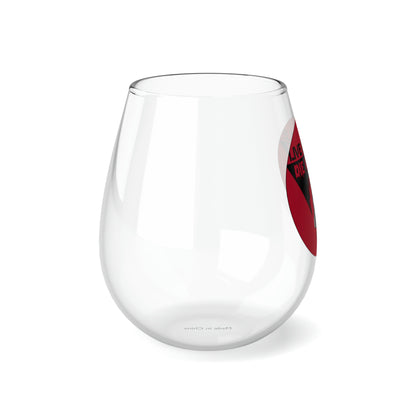 Logo Stemless Wine Glass, 11.75oz