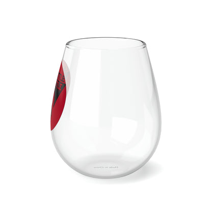 Logo Stemless Wine Glass, 11.75oz