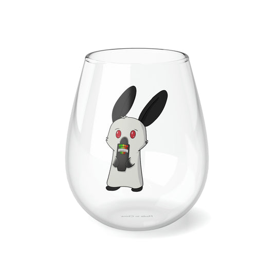 Scarlett Monch Stemless Wine Glass, 11.75oz