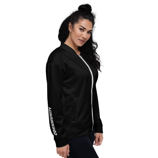 Cornmunity Unisex Bomber Jacket With Logo