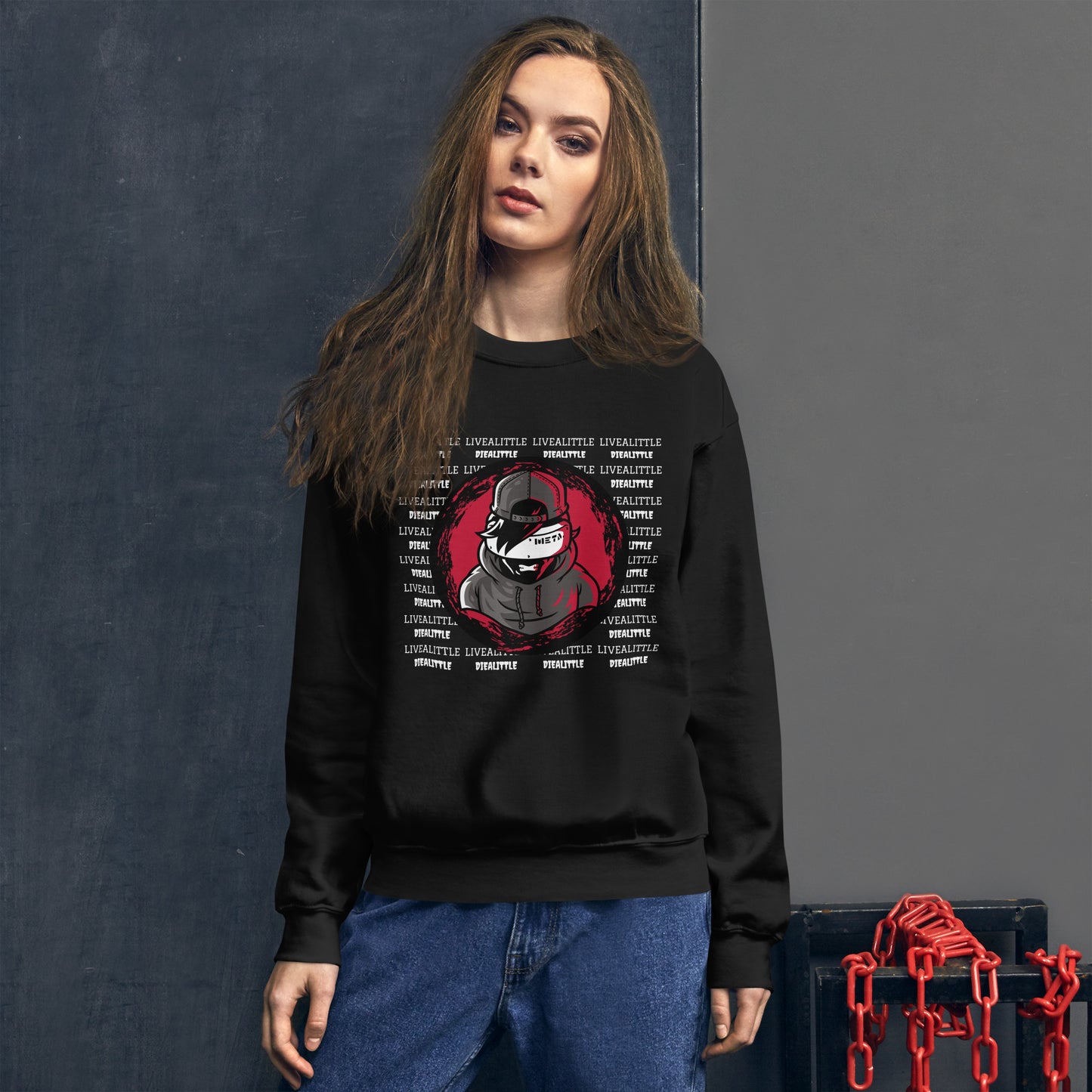 Live & Die Logo Unisex Sweatshirt