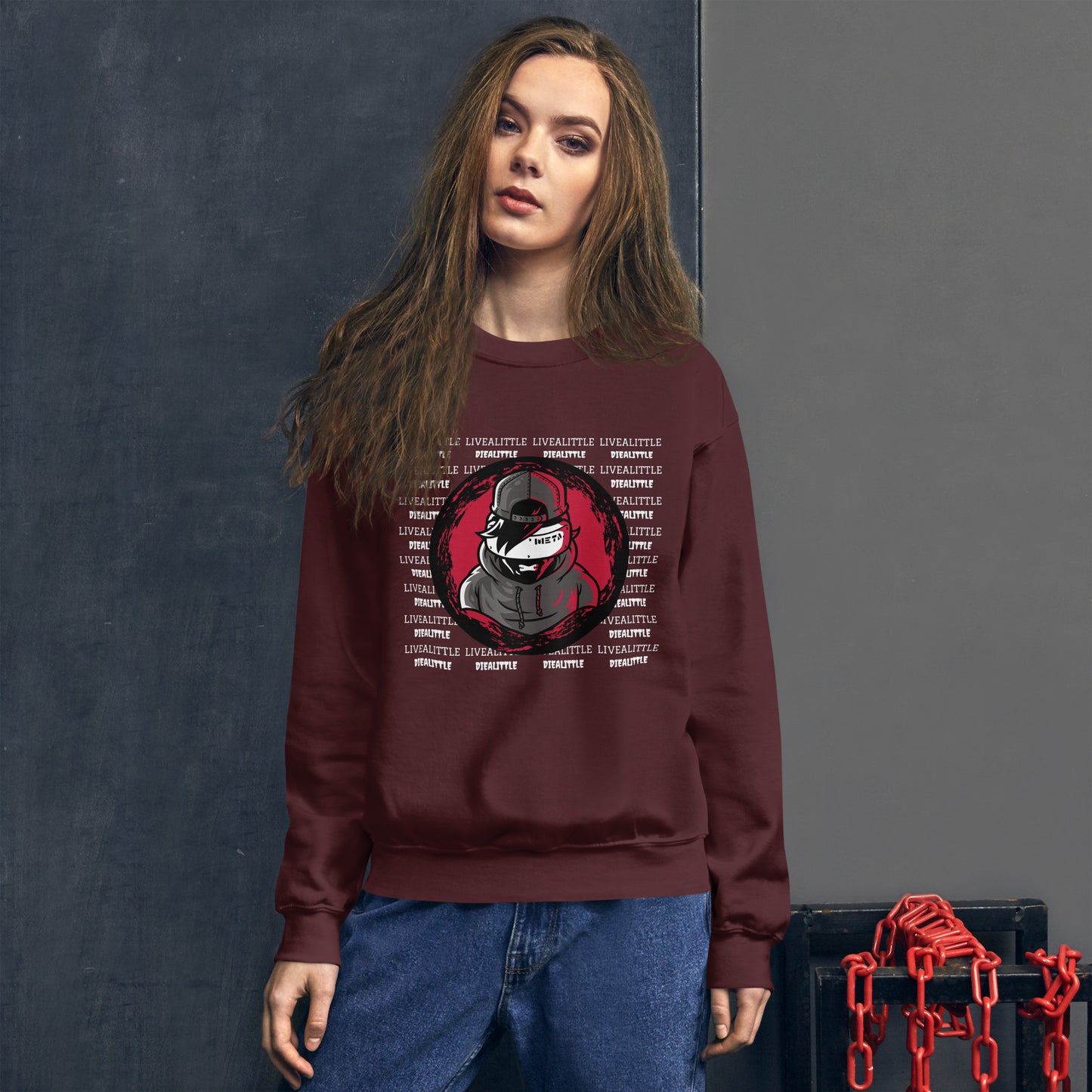 Live & Die Logo Unisex Sweatshirt