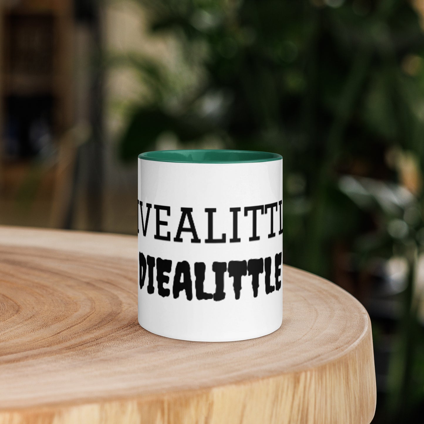 Live & Die Multicolor Mug